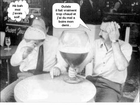 Verres de biére